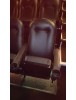 800 Black Fixed Back Movie Theater Chairs with cup holder armrest Briston VA area