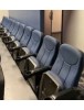 641 Blue FL auditorium chairs or movie theater chairs