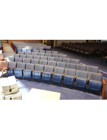 500 Blue auditorium chairs (place of worship)