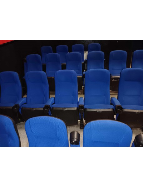 50 High end Blue movie theater auditorium chairs 