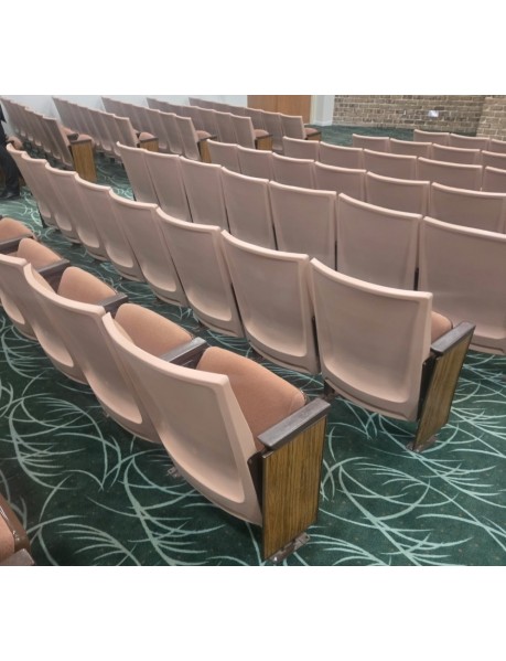 1550 Brown refurbished Movie Theater or Auditorium seating and chairs
