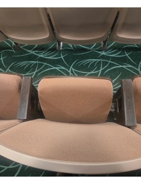 1550 Brown refurbished Movie Theater or Auditorium seating and chairs