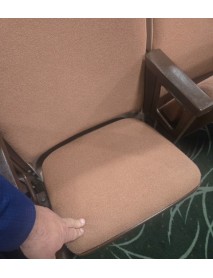 1550 Brown refurbished Movie Theater or Auditorium seating and chairs
