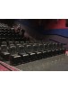 2347 DeLuxe Black Leatherette movie theater auditorium chairs 