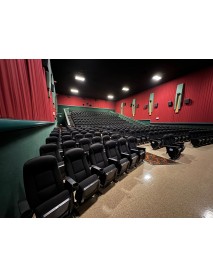 2680 Black movie theater auditorium chairs 