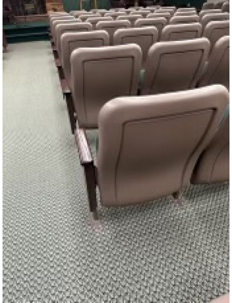 175 Green and Bronze super nice auditorium chairs