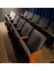 199 Grey short back auditorium chairs or movie theater chairs