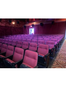 270 clean Red movie theater auditorium chairs 