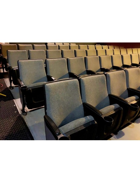 700 Oklahoma theater chairs 3 different types