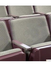 Lot of 175 nice clean auditorium chairs red 