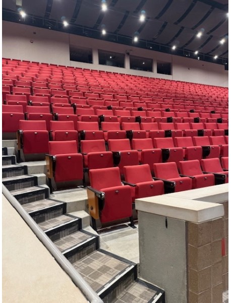 1600 red Movie theater auditorium chairs 