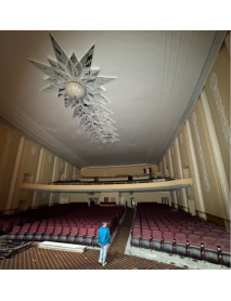 643 Red auditorium chairs or movie theater chairs San Francisco