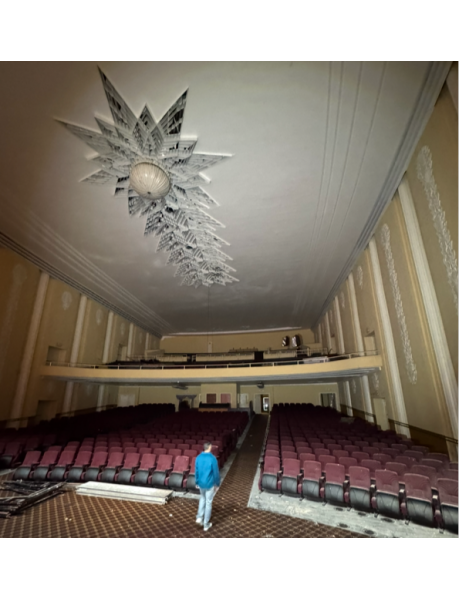 643 Red auditorium chairs or movie theater chairs San Francisco