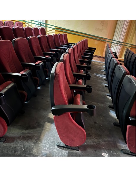643 Red auditorium chairs or movie theater chairs San Francisco